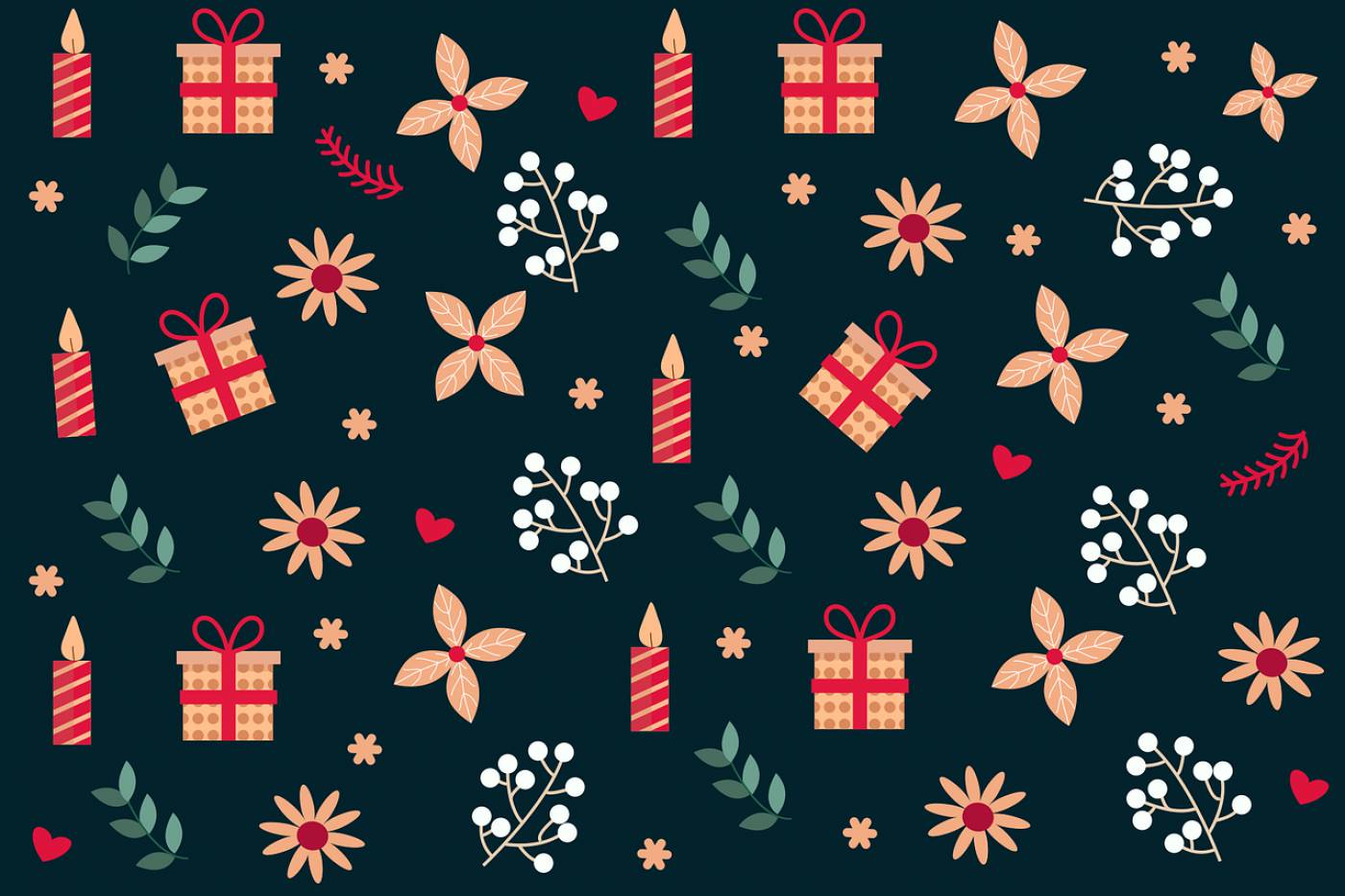 christmas pattern design wallpaper  svg vector