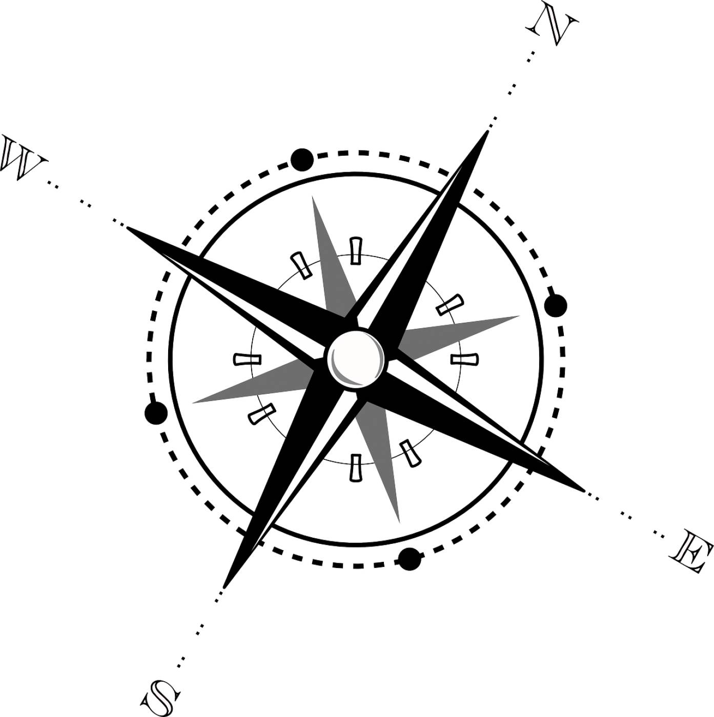 compass map navigation wind rose  svg vector