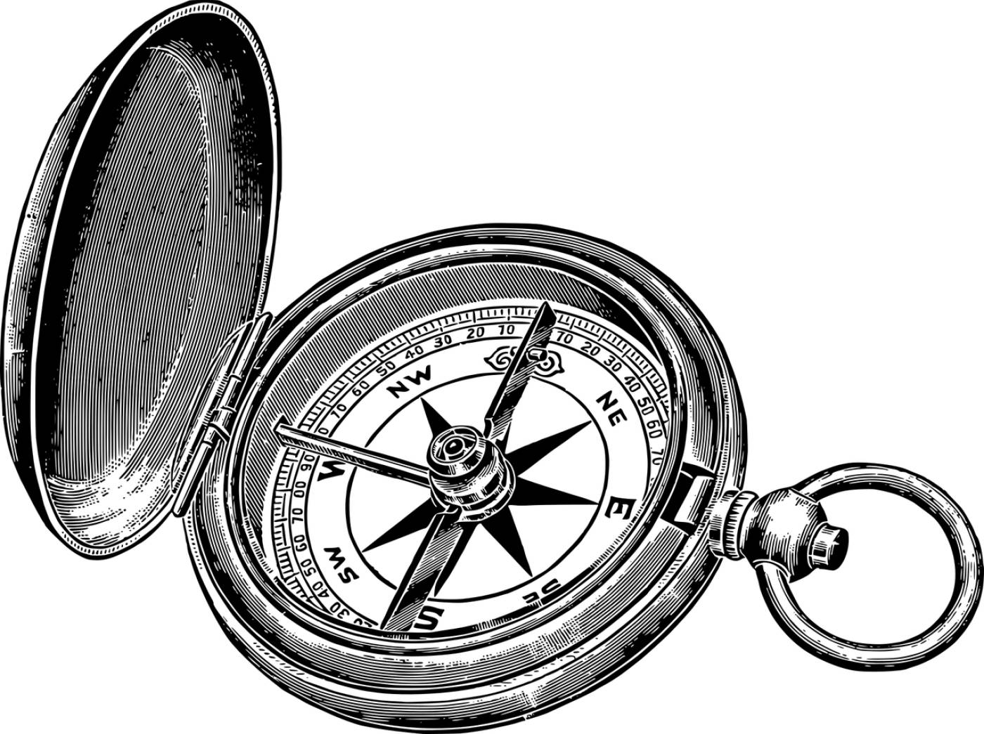 compass navigation direction  svg vector