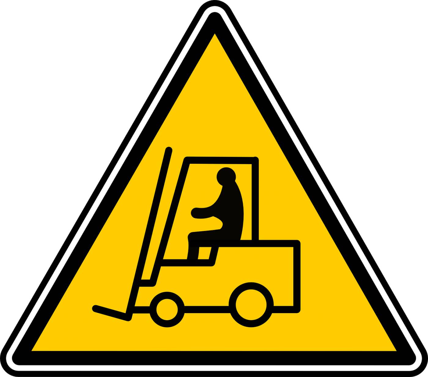 equipment forklift truck signs  svg vector