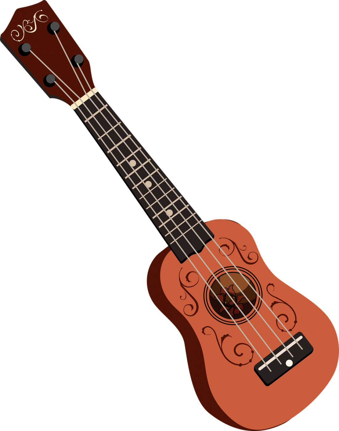 graphic ukulele music instr  svg vector