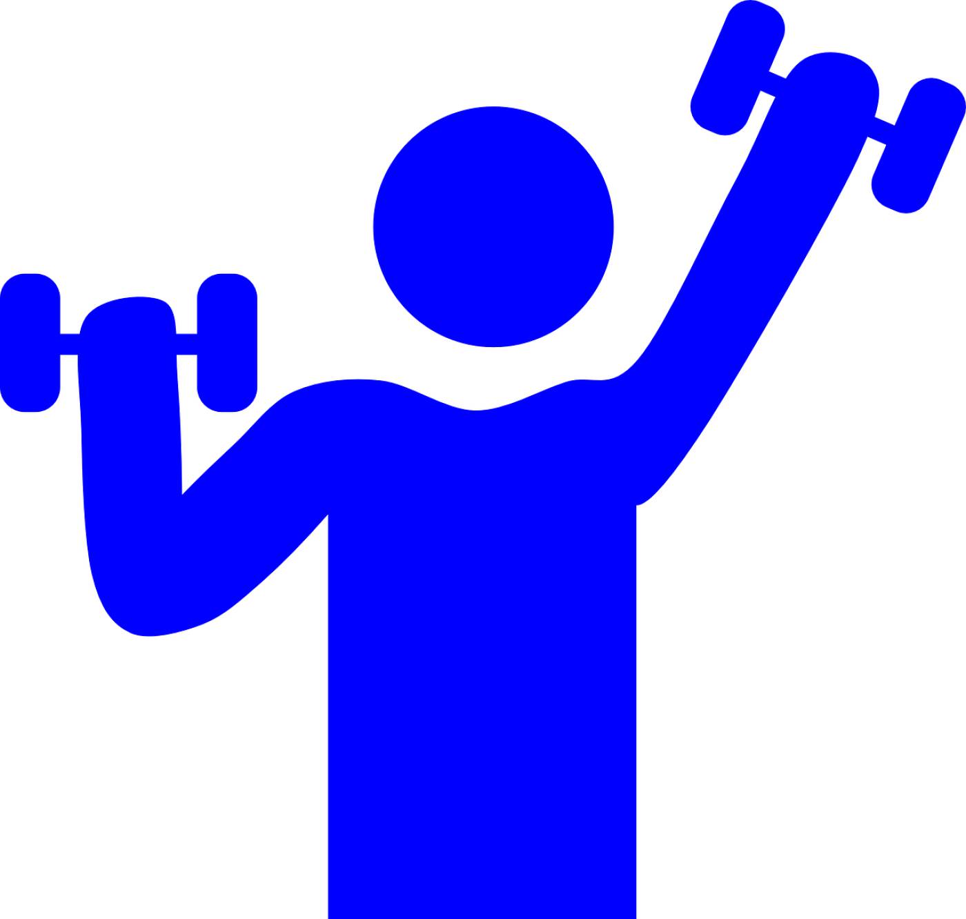 gym weight lifting muscle exercise  svg vector