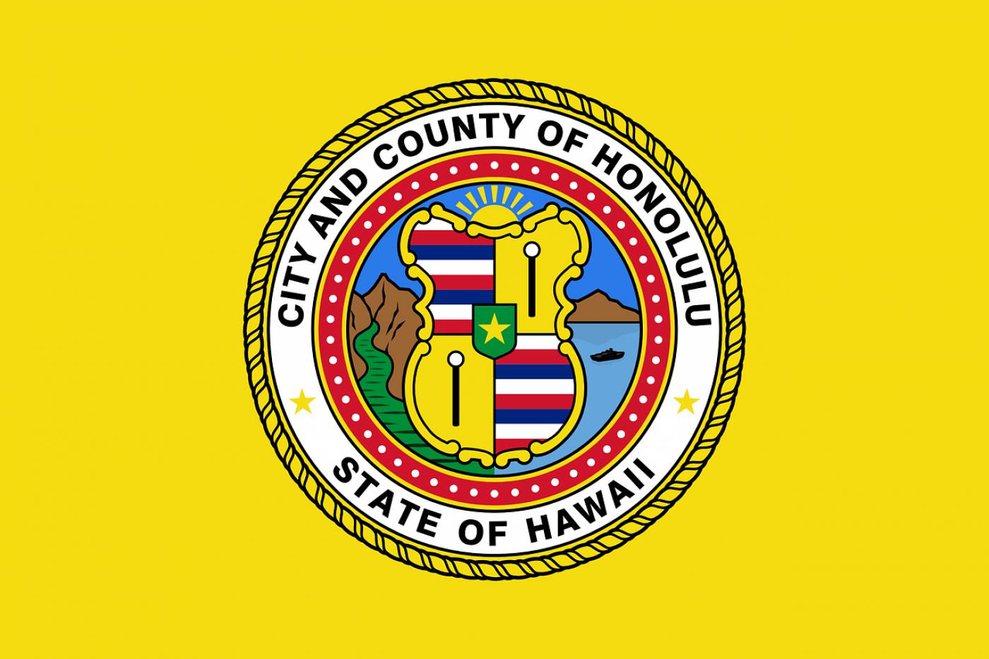 honolulu flag hawaii flag  svg vector
