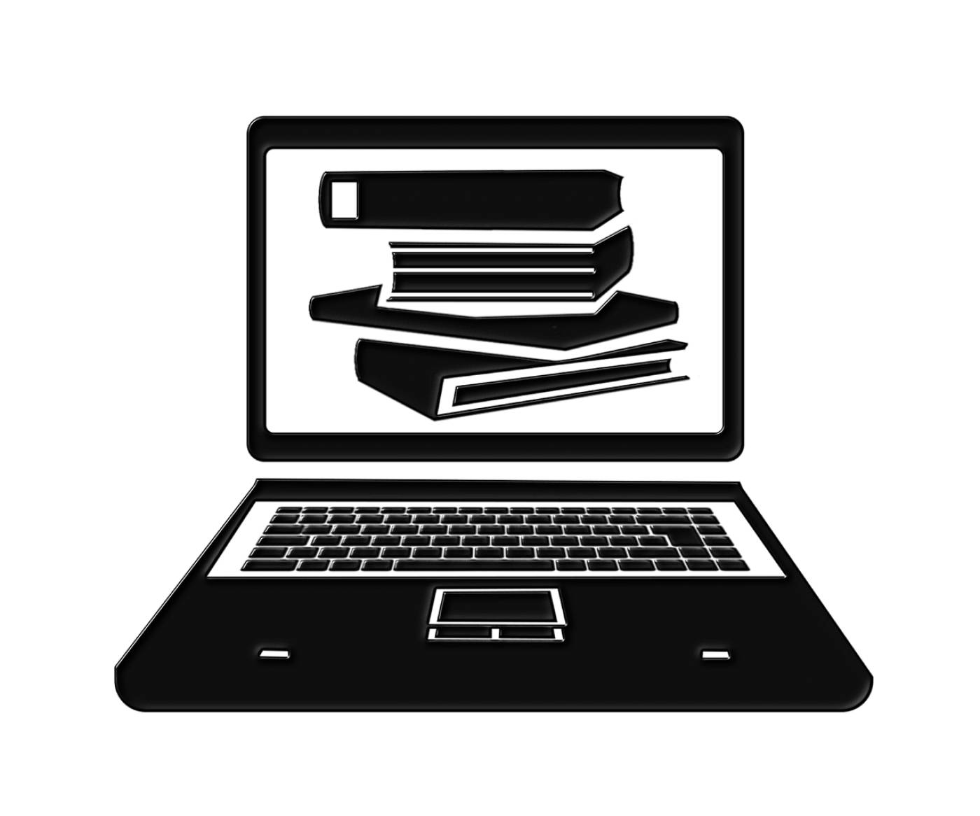 laptop knowledge information  svg vector