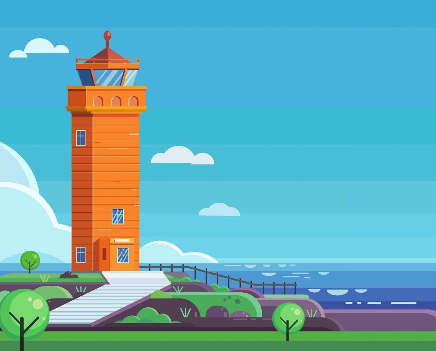lighthouse graphic direction  svg vector