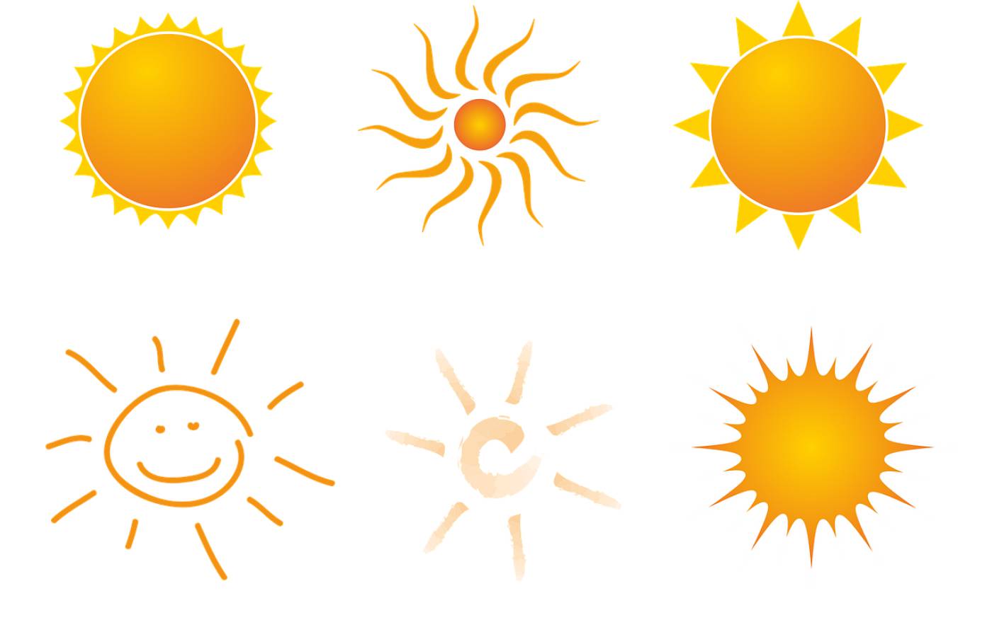 sun summer drawing logo shine  svg vector