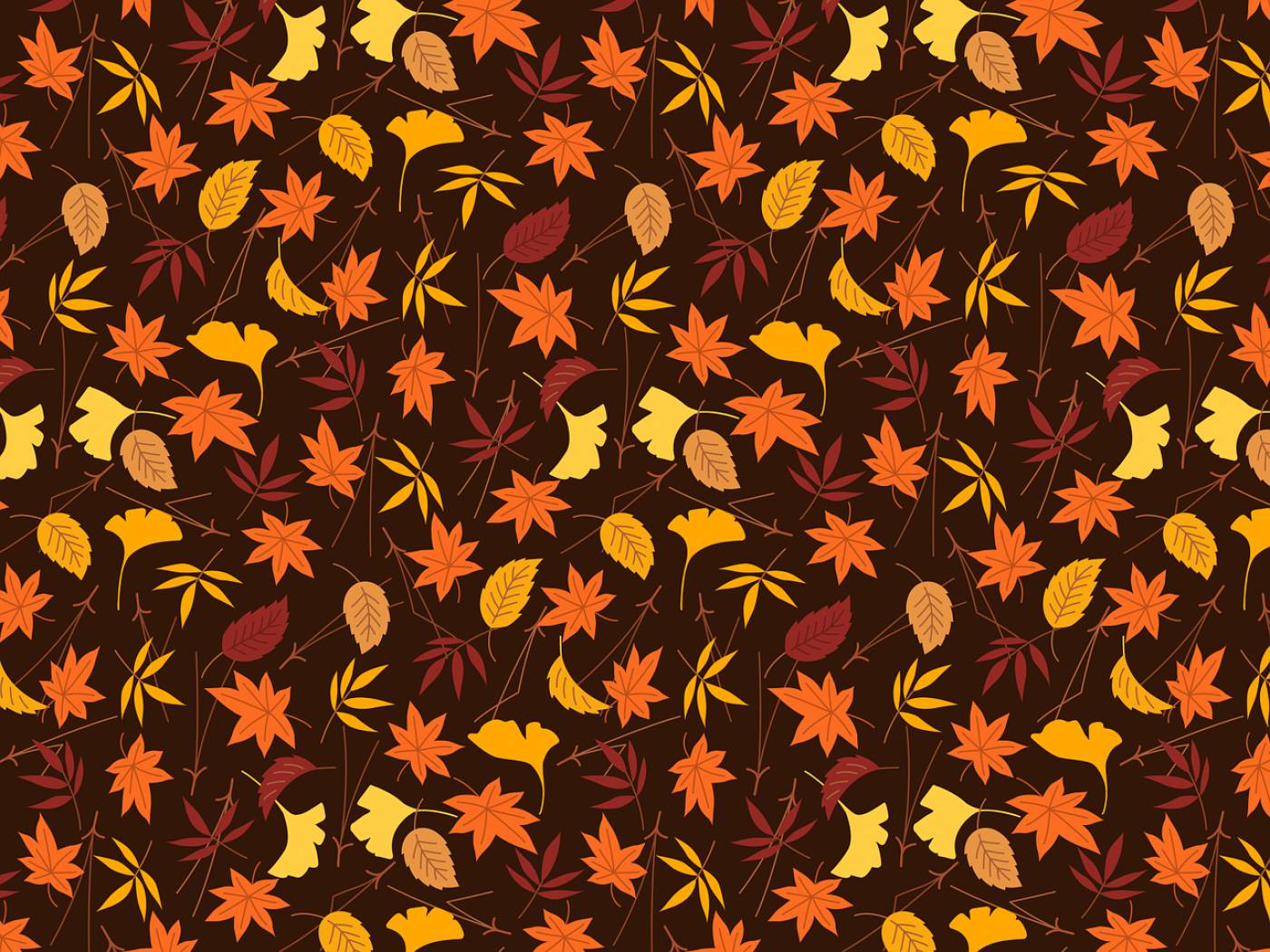 thanksgiving ginko maple leaf  svg vector