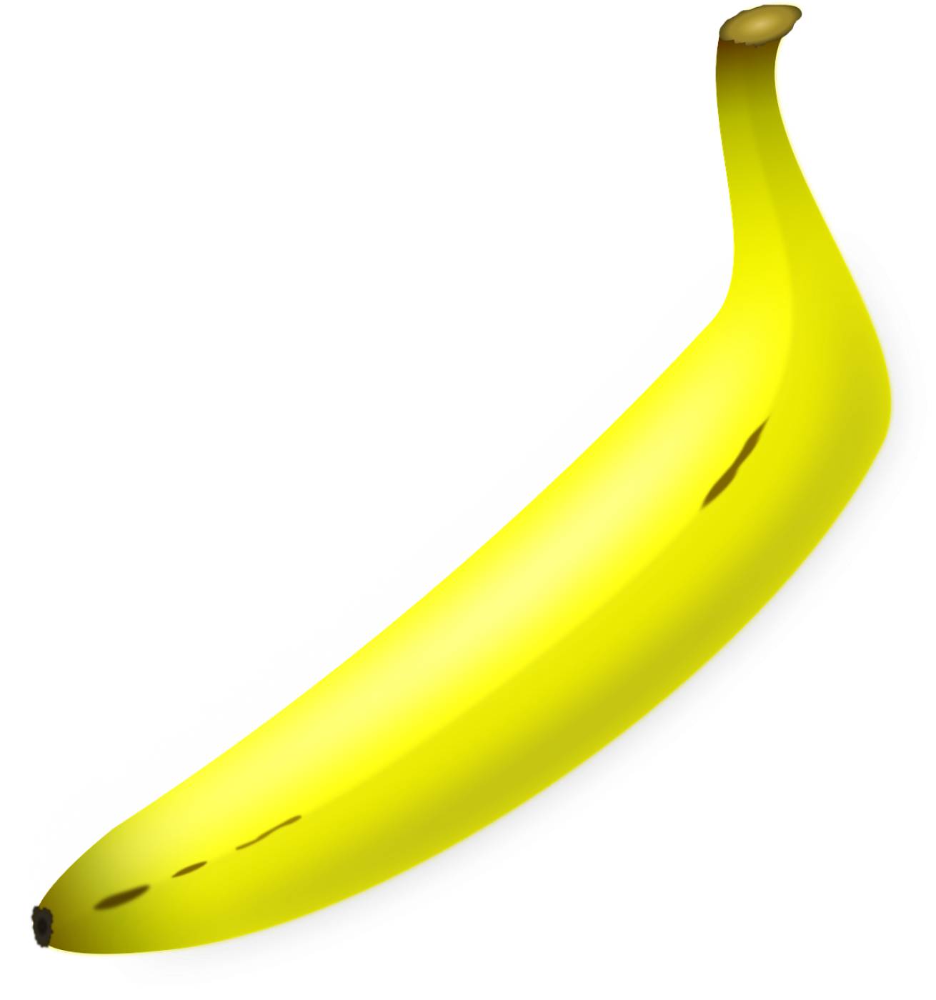 banana fruit yellow tropical  svg vector