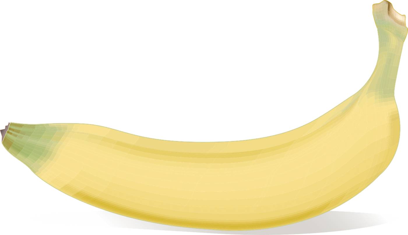 banana fruits and vegetables fresh  svg vector