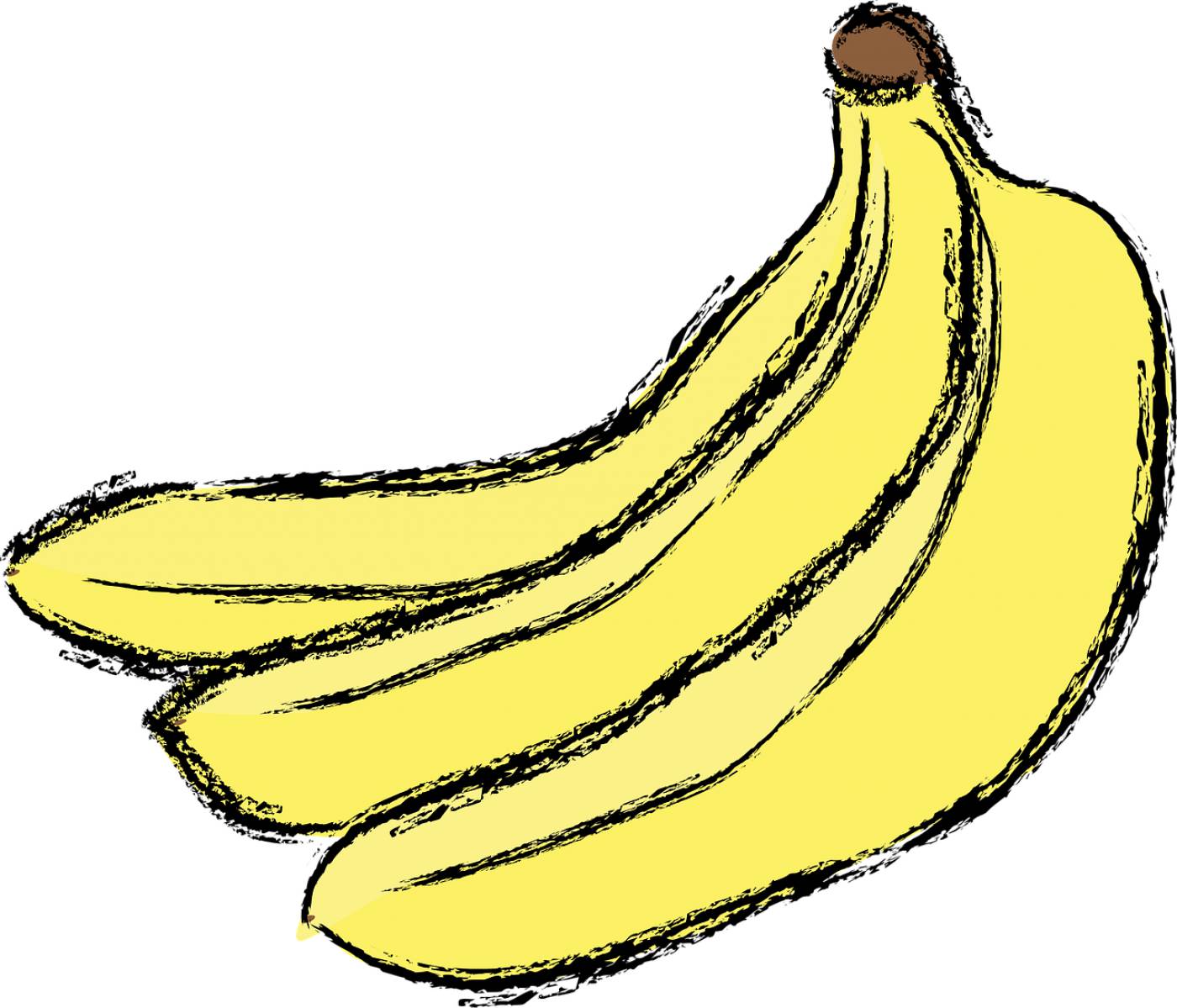 banana yellow fruit food color  svg vector