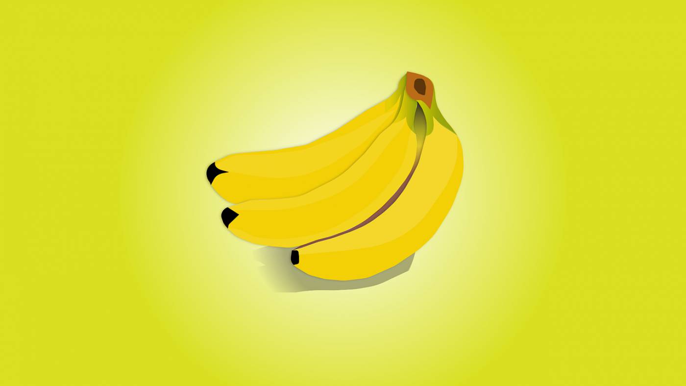 bananas fruit food yellow snack  svg vector