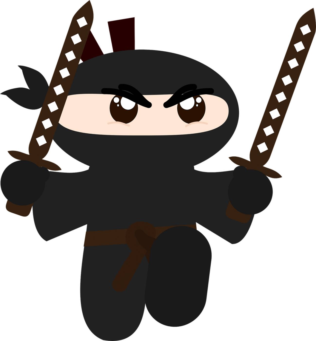 ninja minimalist hd sword katana  svg vector