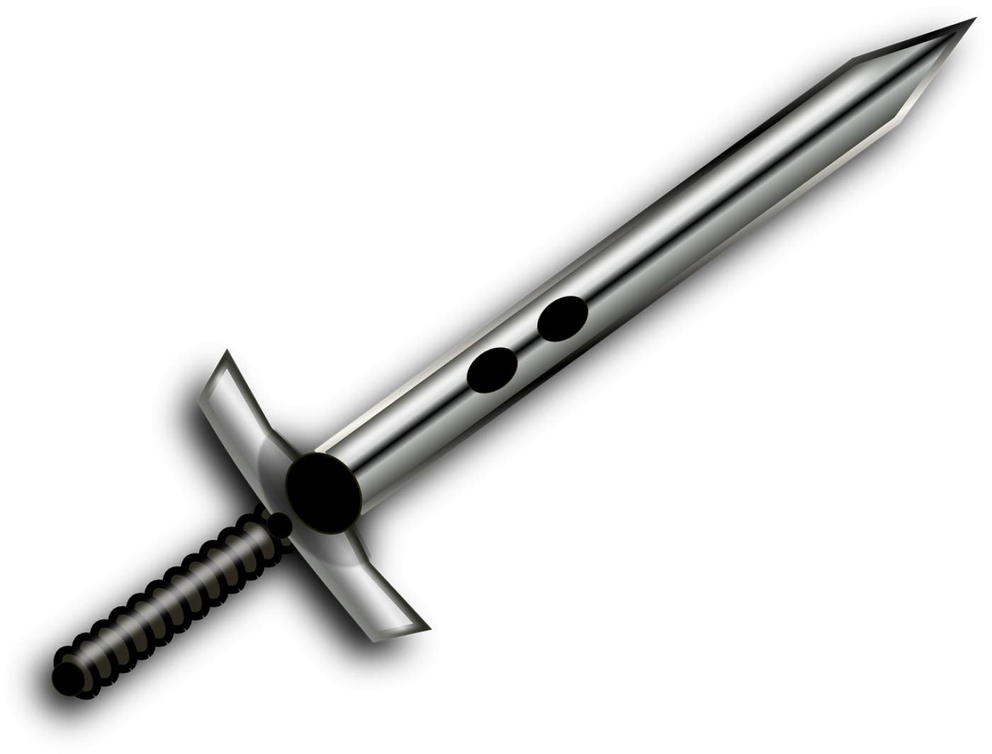 sword medieval blade weapon steel  svg vector