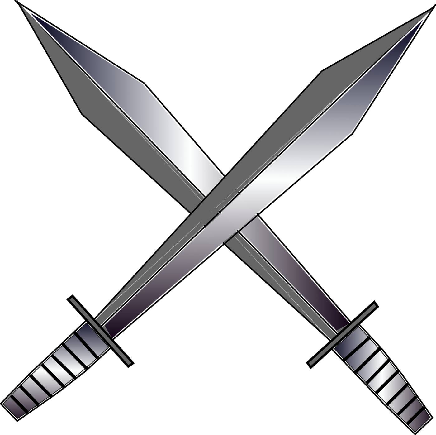 swords viking crossed power  svg vector