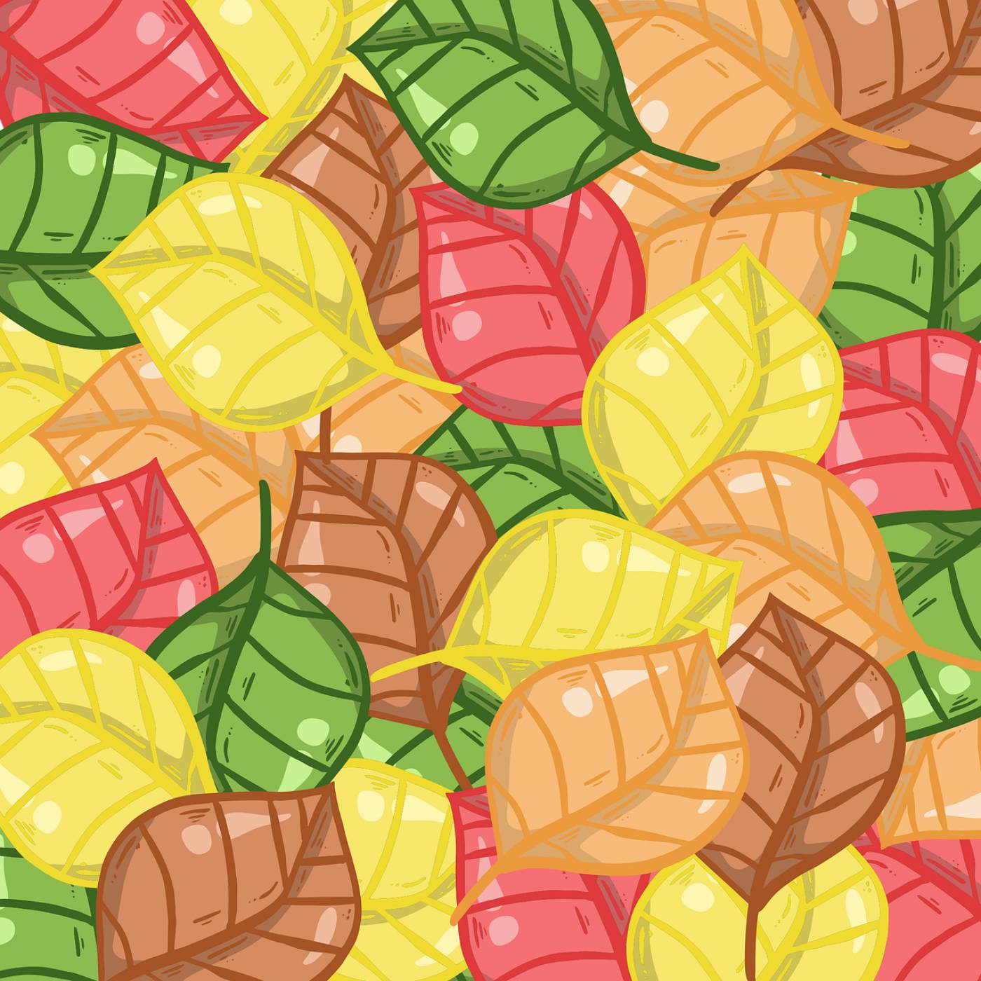autumn leaves background nature  svg vector
