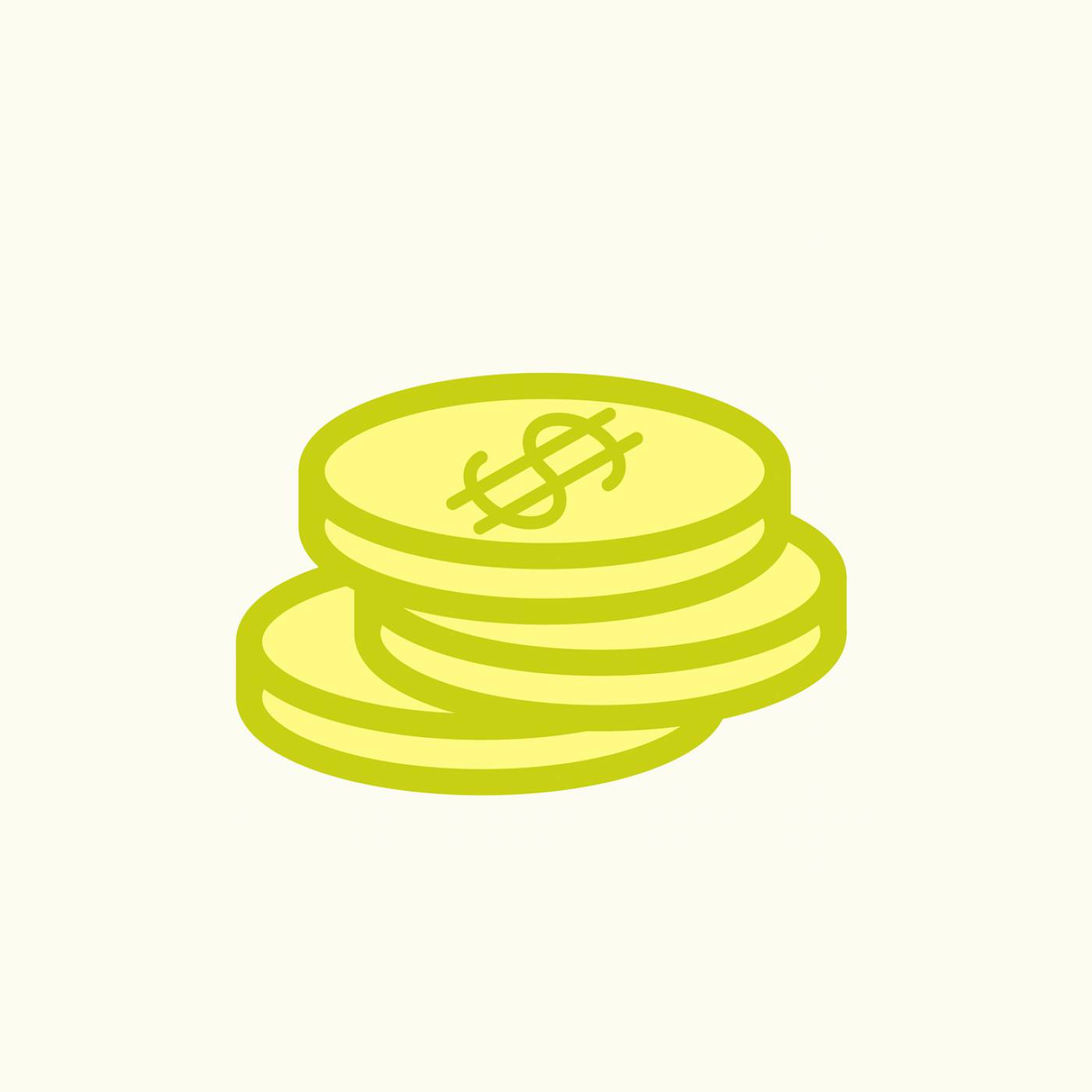 coins money financial currency  svg vector