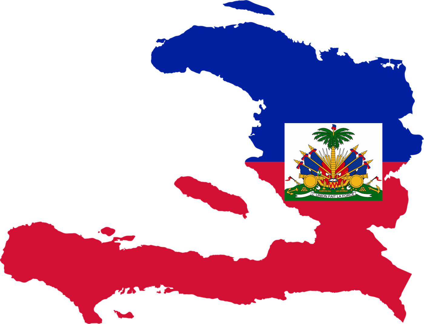haiti flag map borders country  svg vector