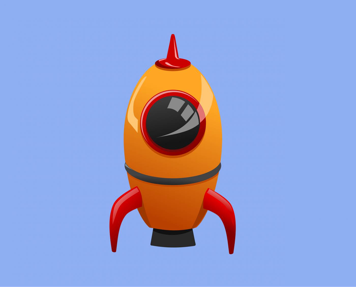 rocket vehicle spaceship space  svg vector
