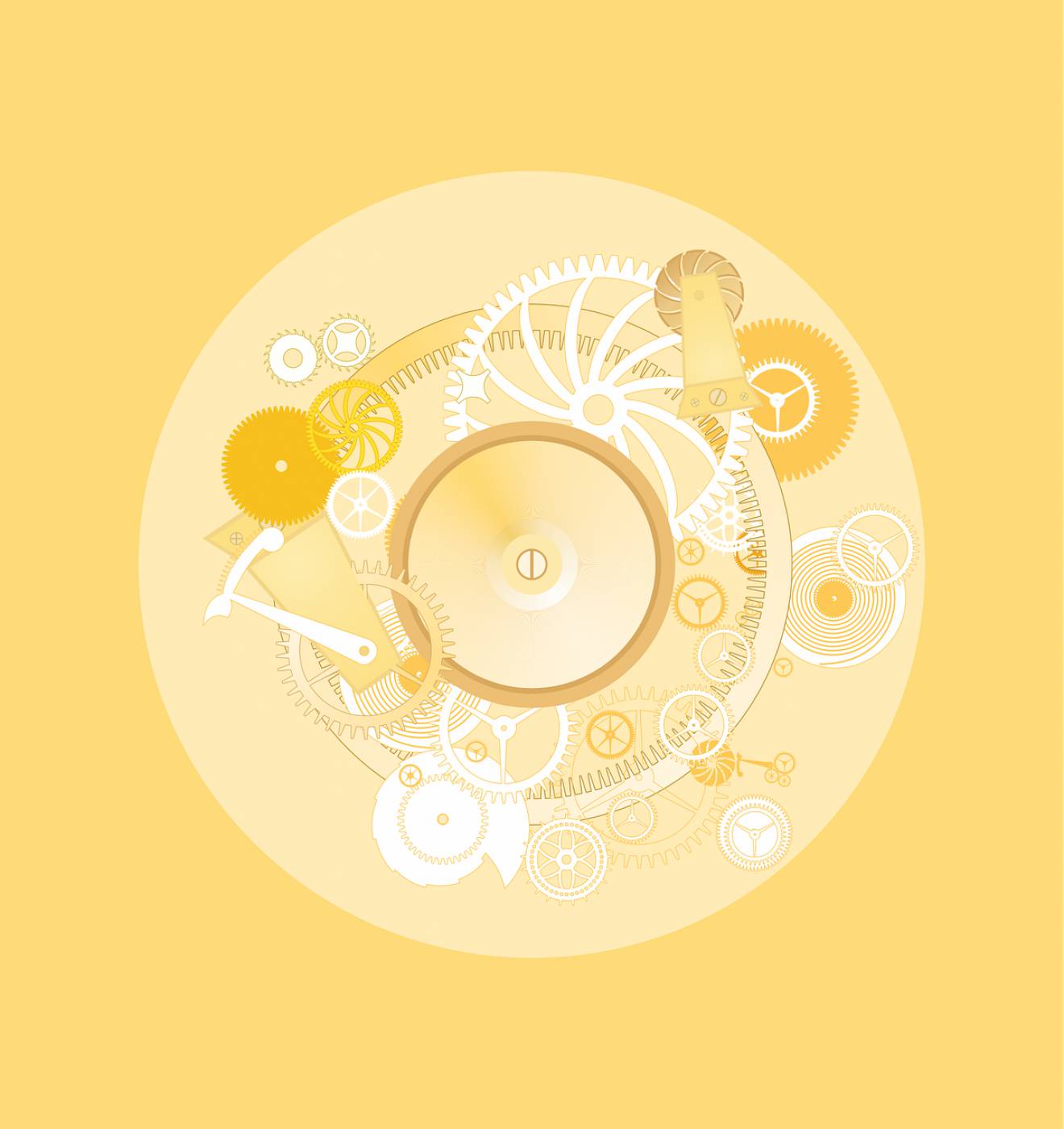watch mechanism time gears  svg vector