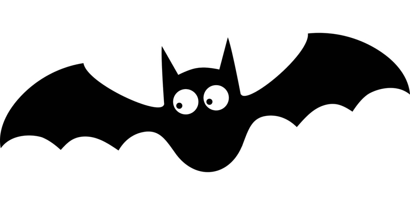 bat silhouette halloween night  svg vector