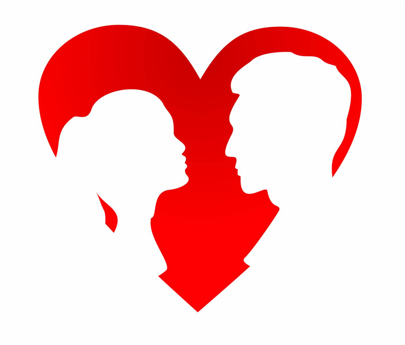 valentines day vector silhouette  svg vector