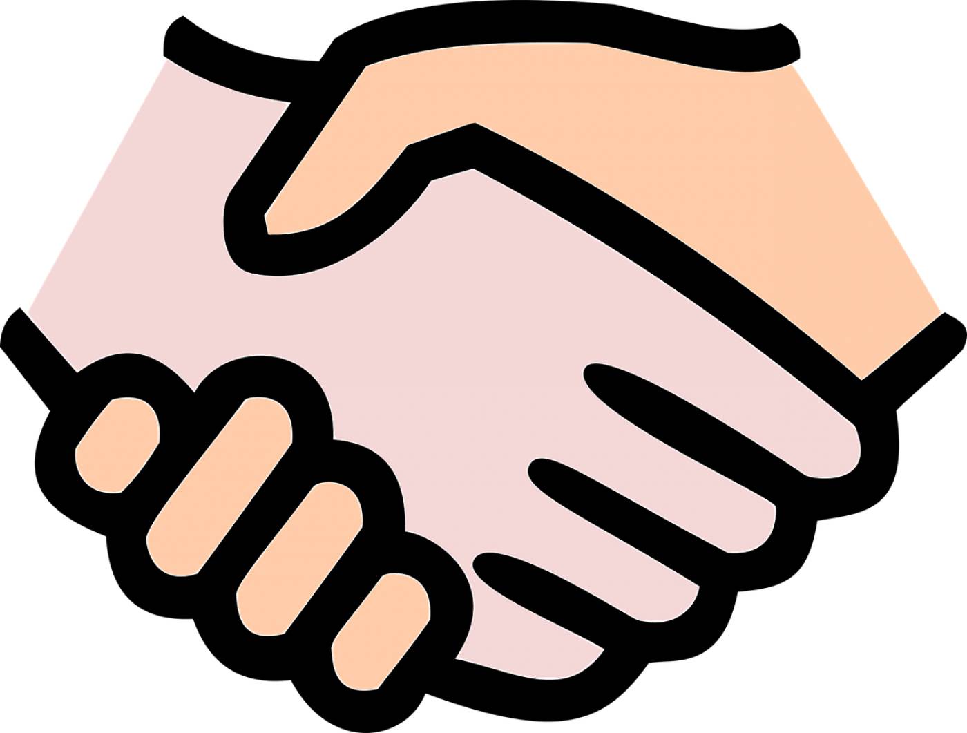 hand hands handshake contract  svg vector
