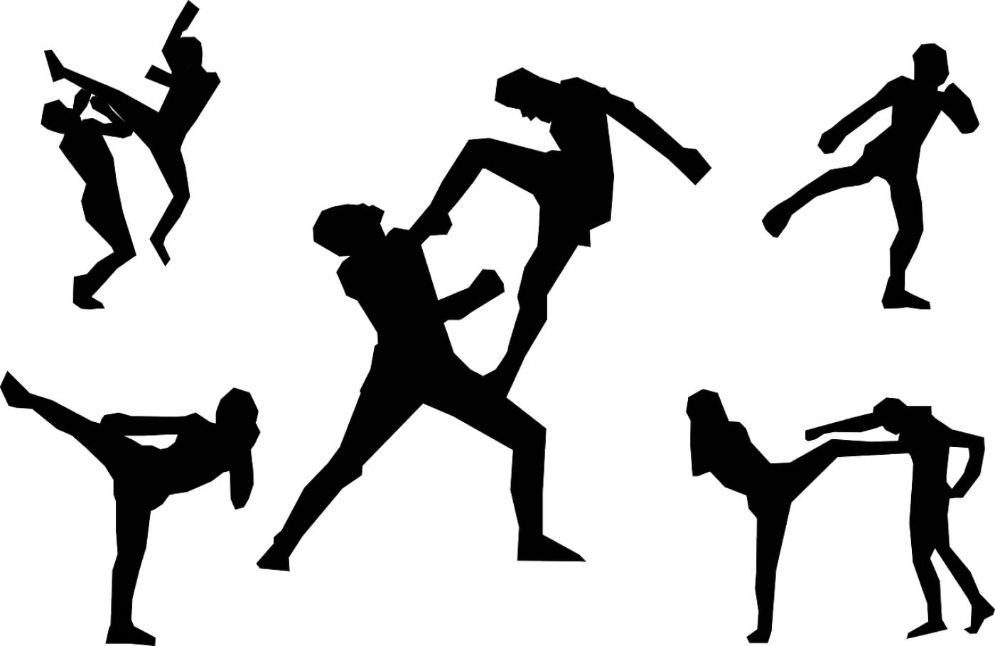 martial arts muay thai thai boxing  svg vector