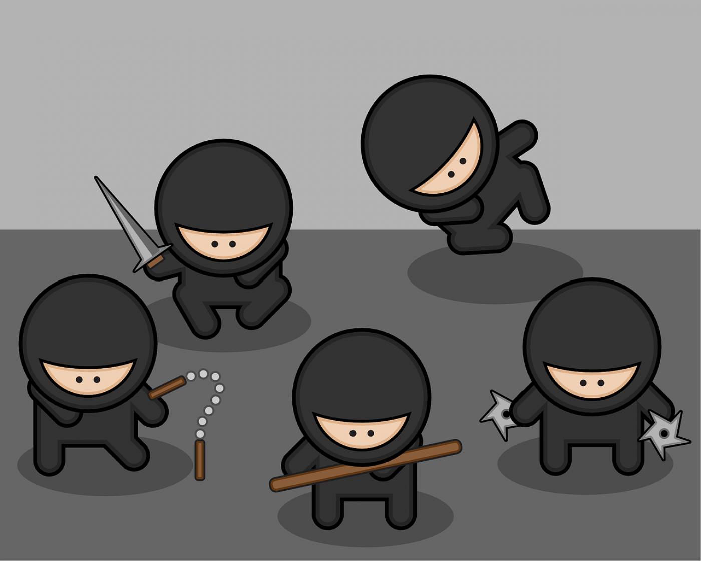ninjas fighters fighter japanese  svg vector