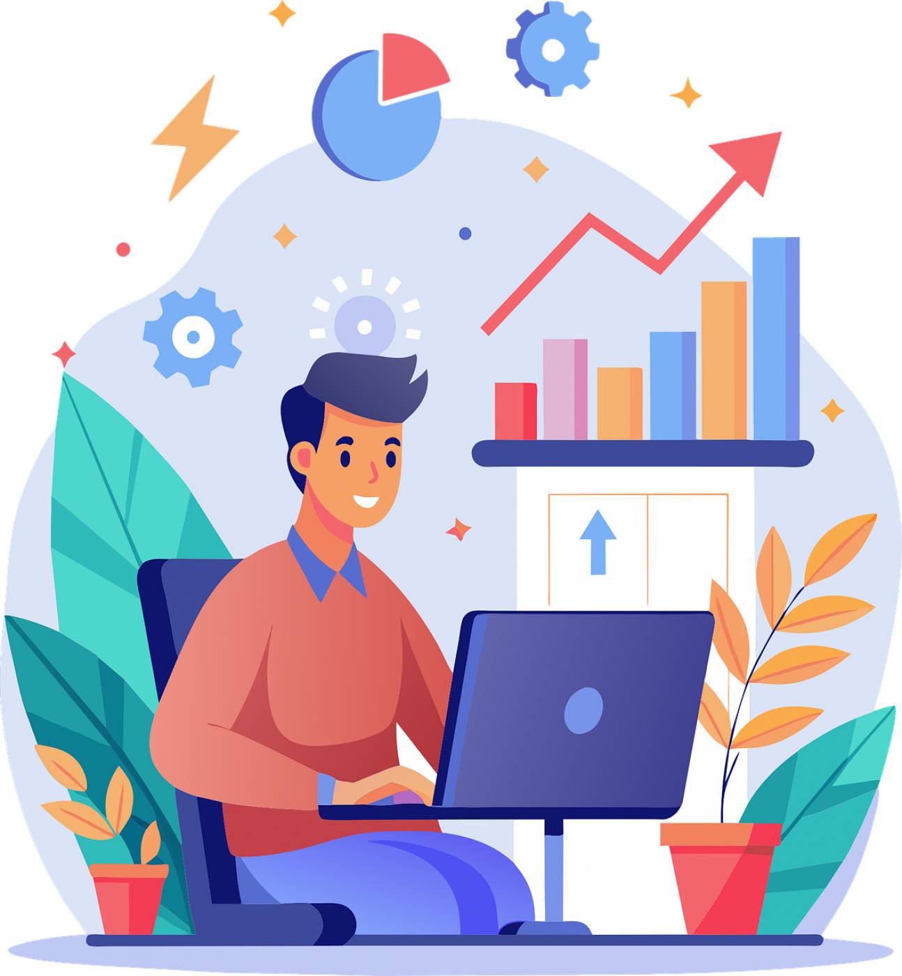 ai generated work progress career  svg vector