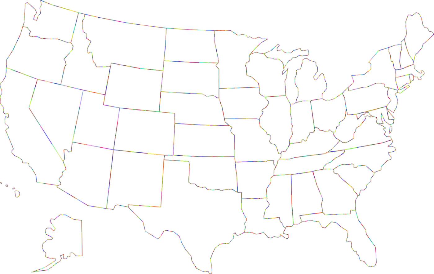 america map usa country  svg vector