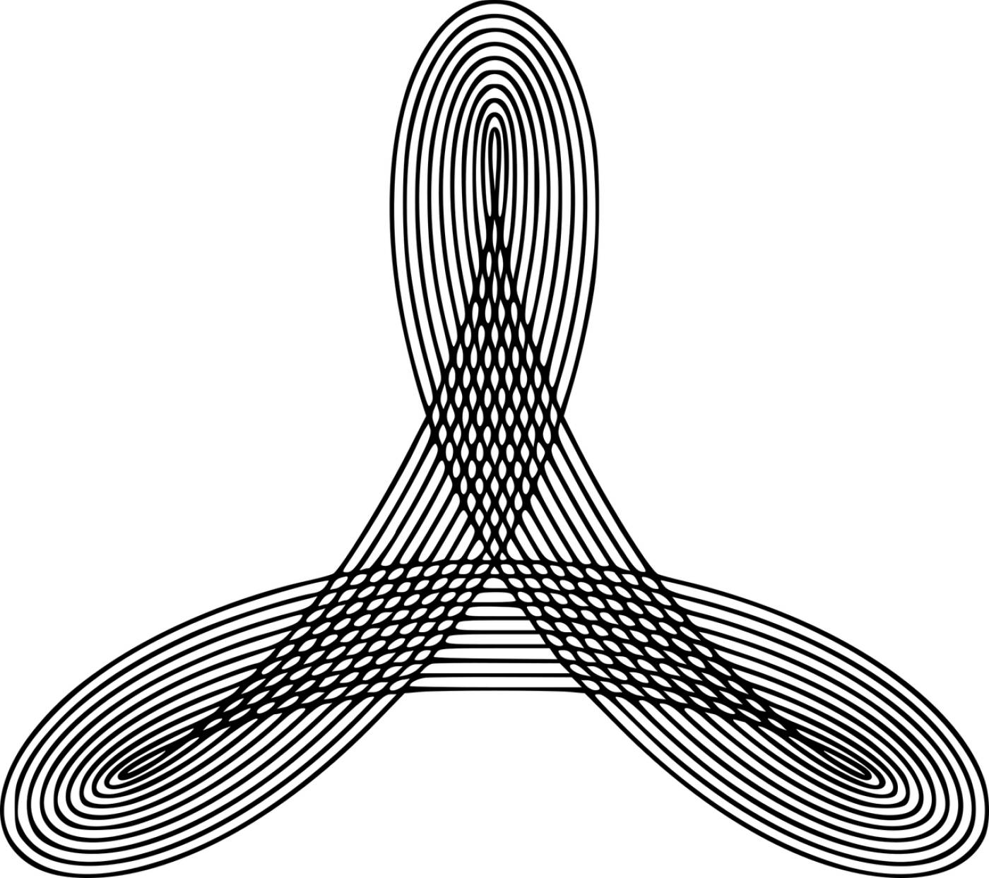 art geometric spirograph abstract  svg vector