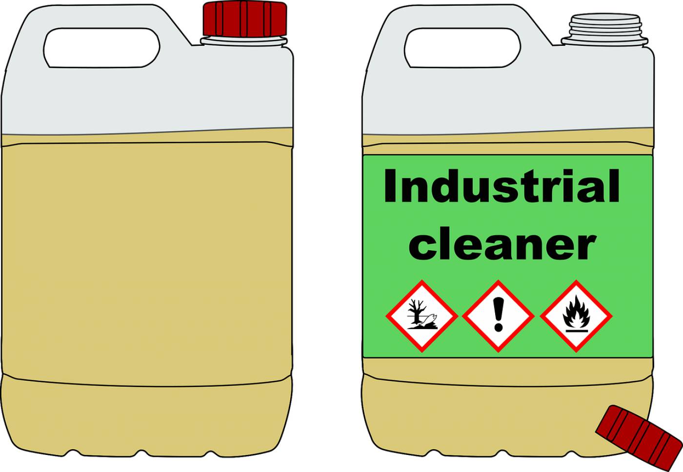 canister can chemical container  svg vector