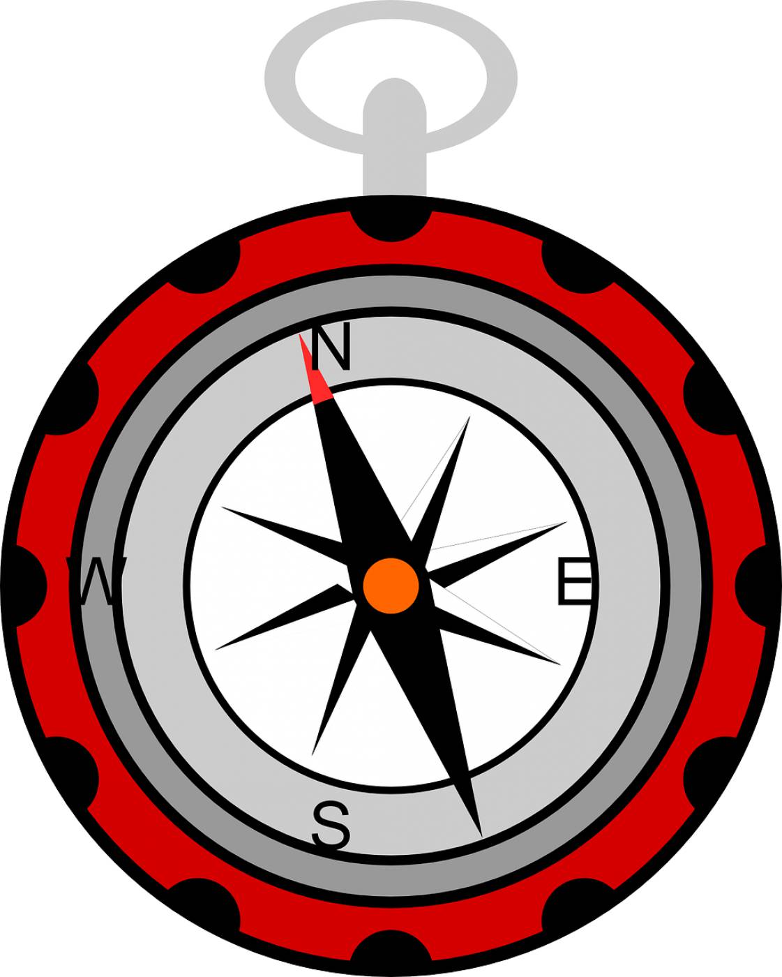compass geography navigation travel  svg vector