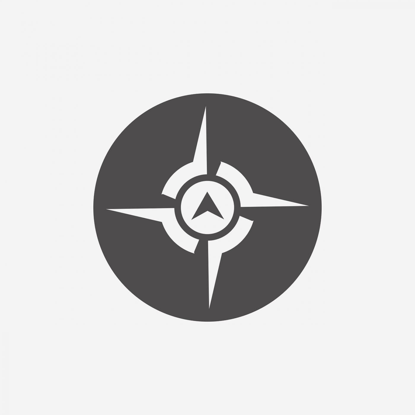 compass map instructions navigation  svg vector
