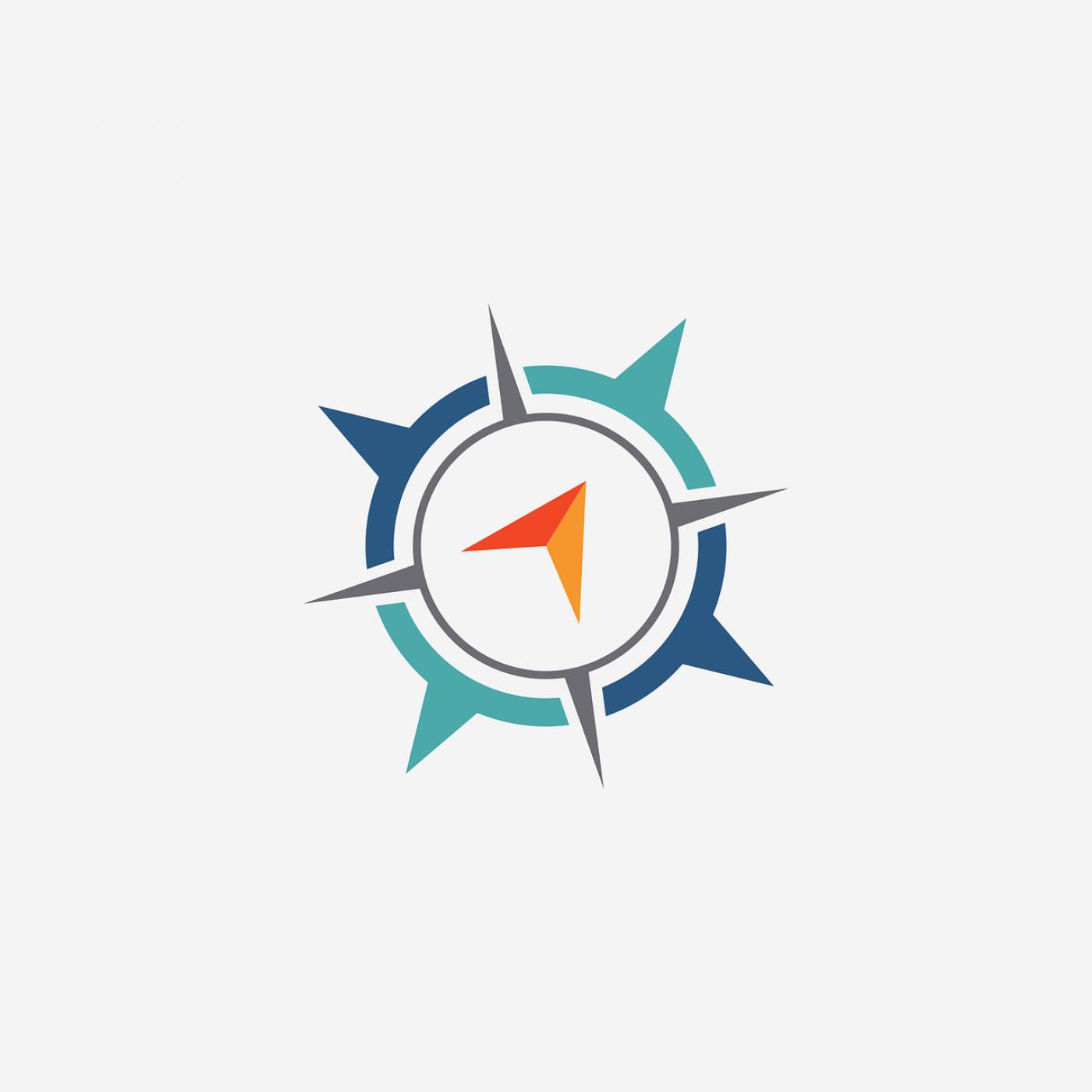 compass map instructions navigation  svg vector