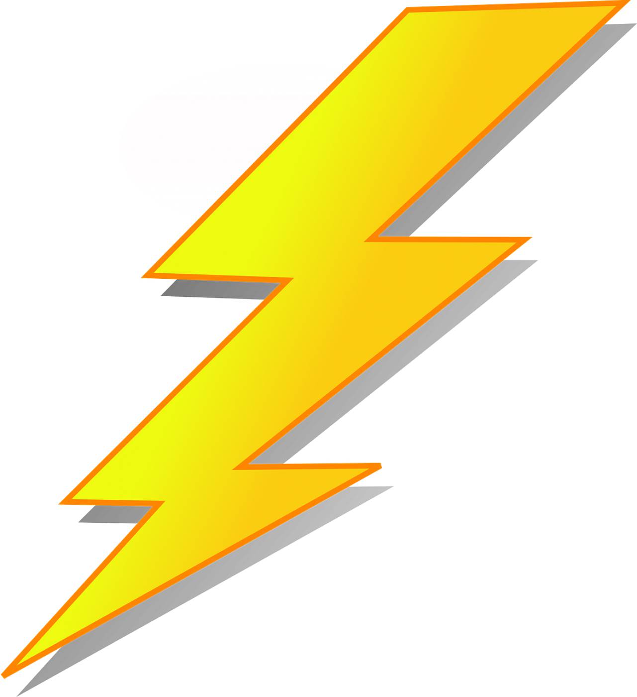flash lightning thunderstorm  svg vector