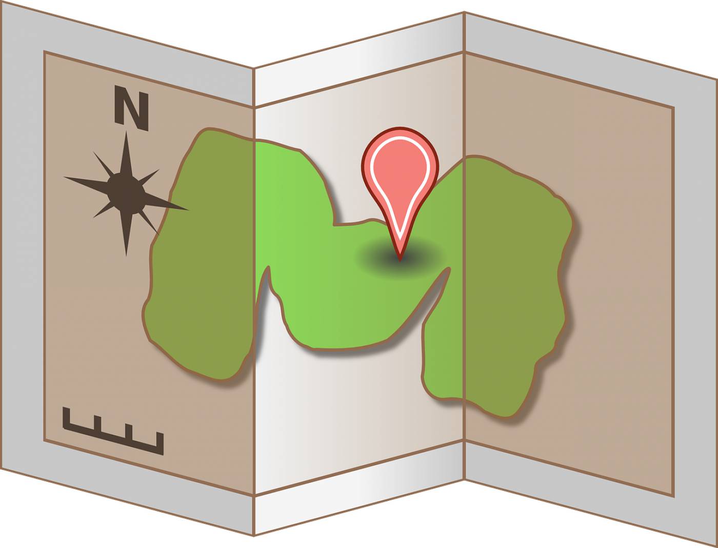 geography map north pointer  svg vector