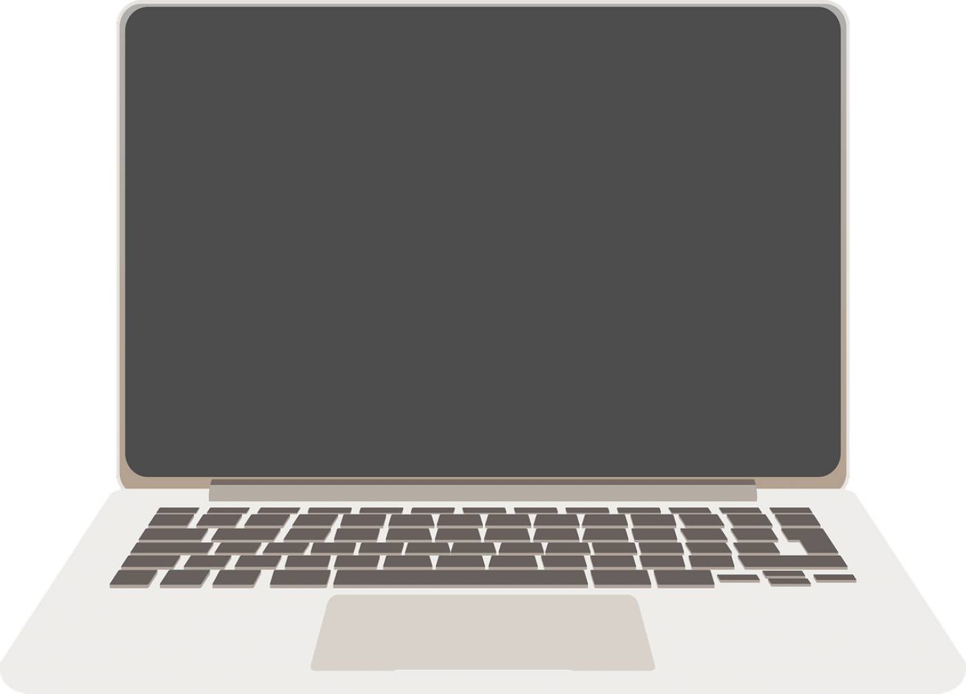 laptop technology internet keyboard  svg vector