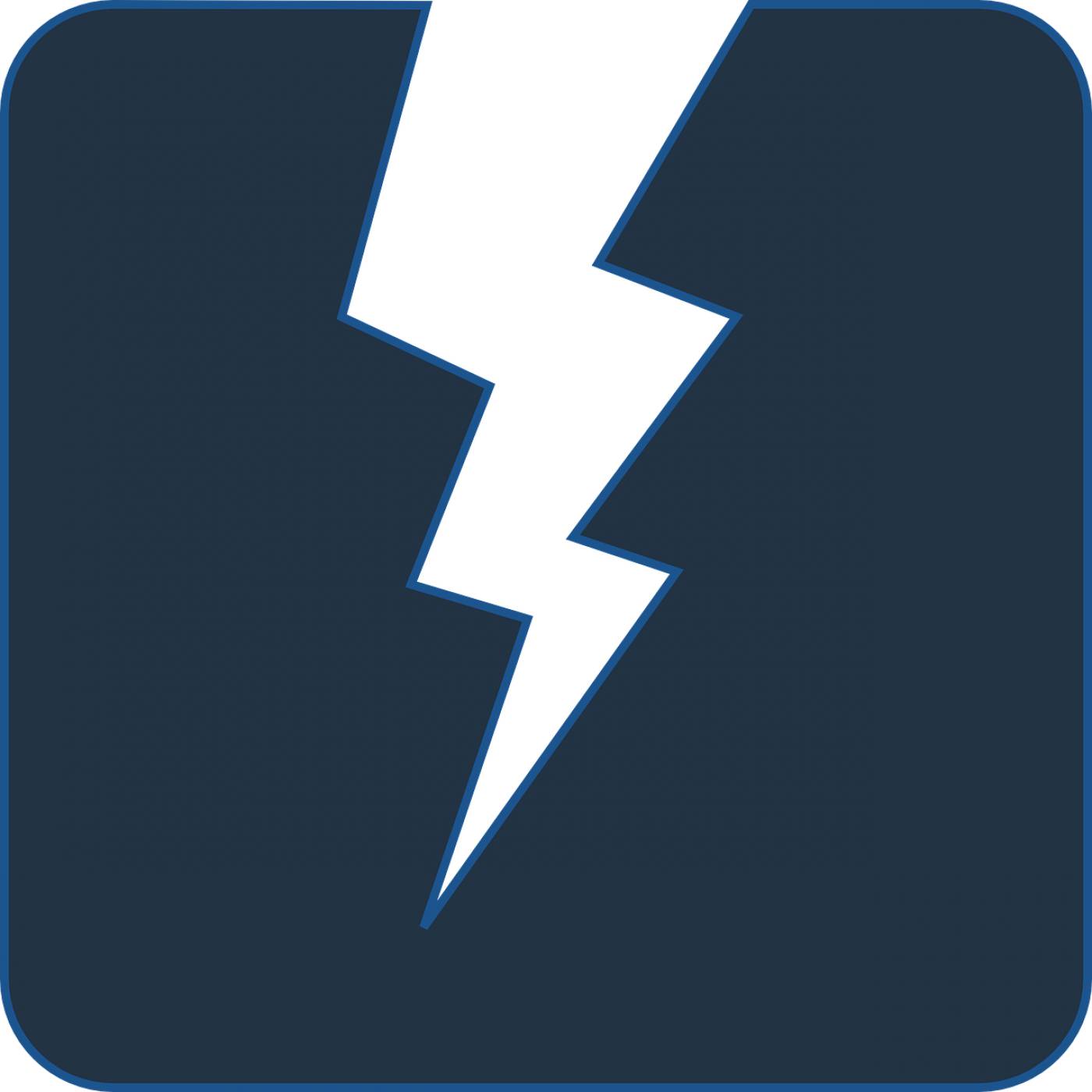lightning electricity high voltage  svg vector