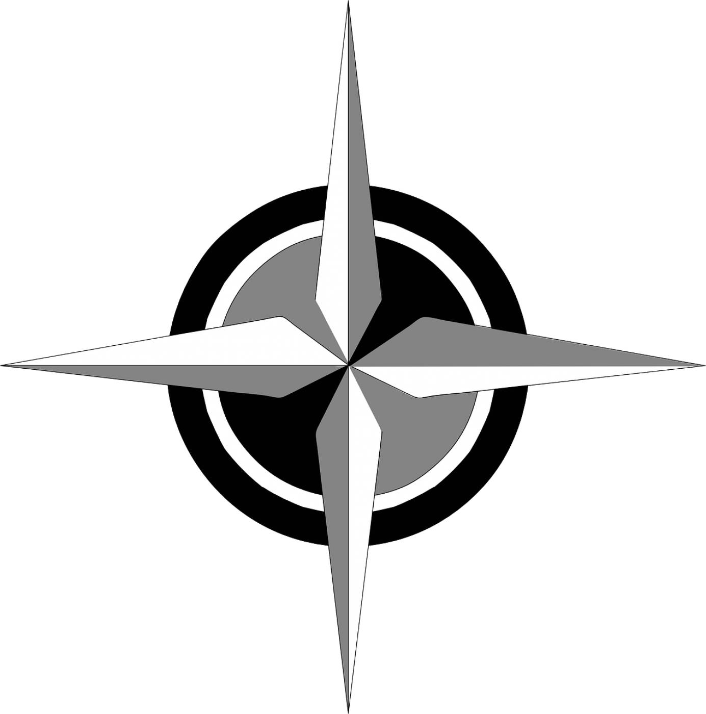 map cartography compass  svg vector