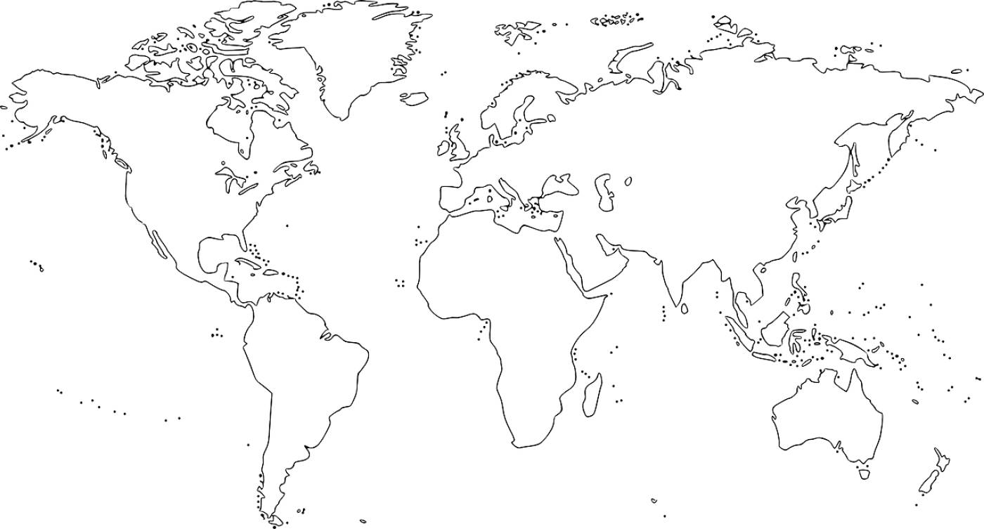 map world geography continents  svg vector