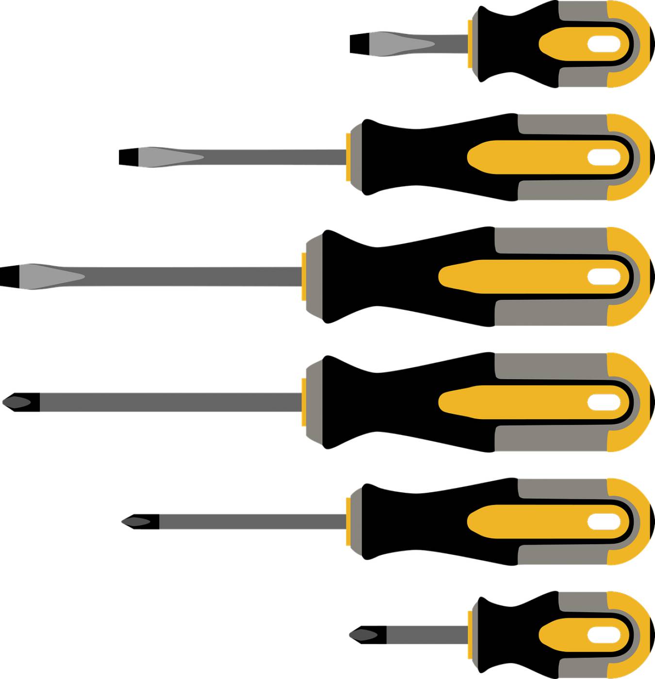 metal screw screwdriver tool  svg vector