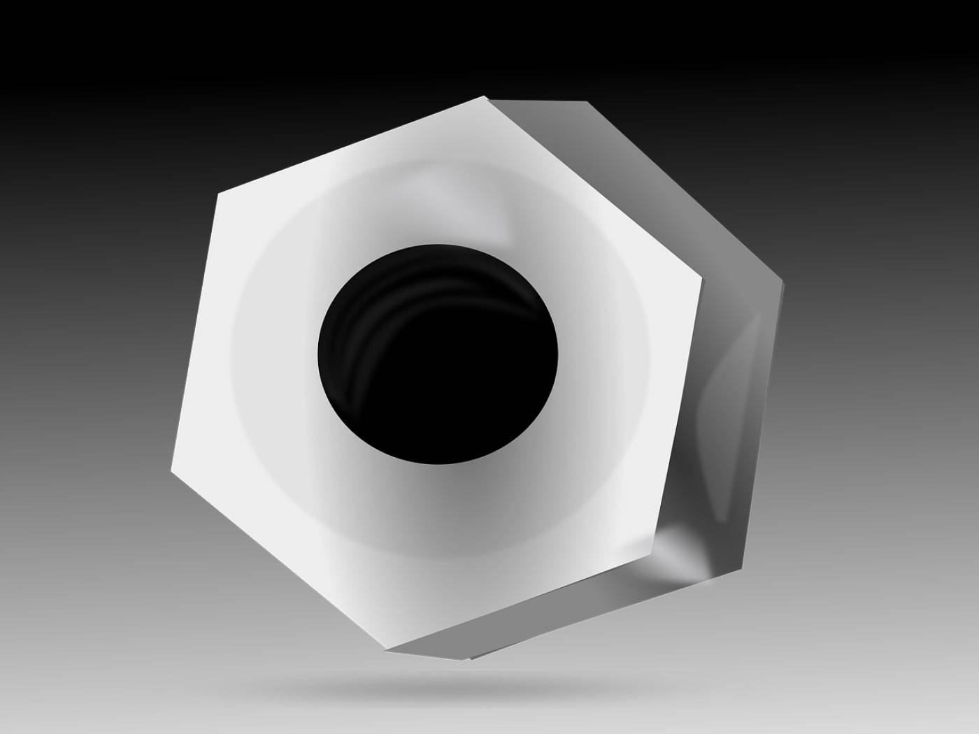 nut engineering fasteners  svg vector