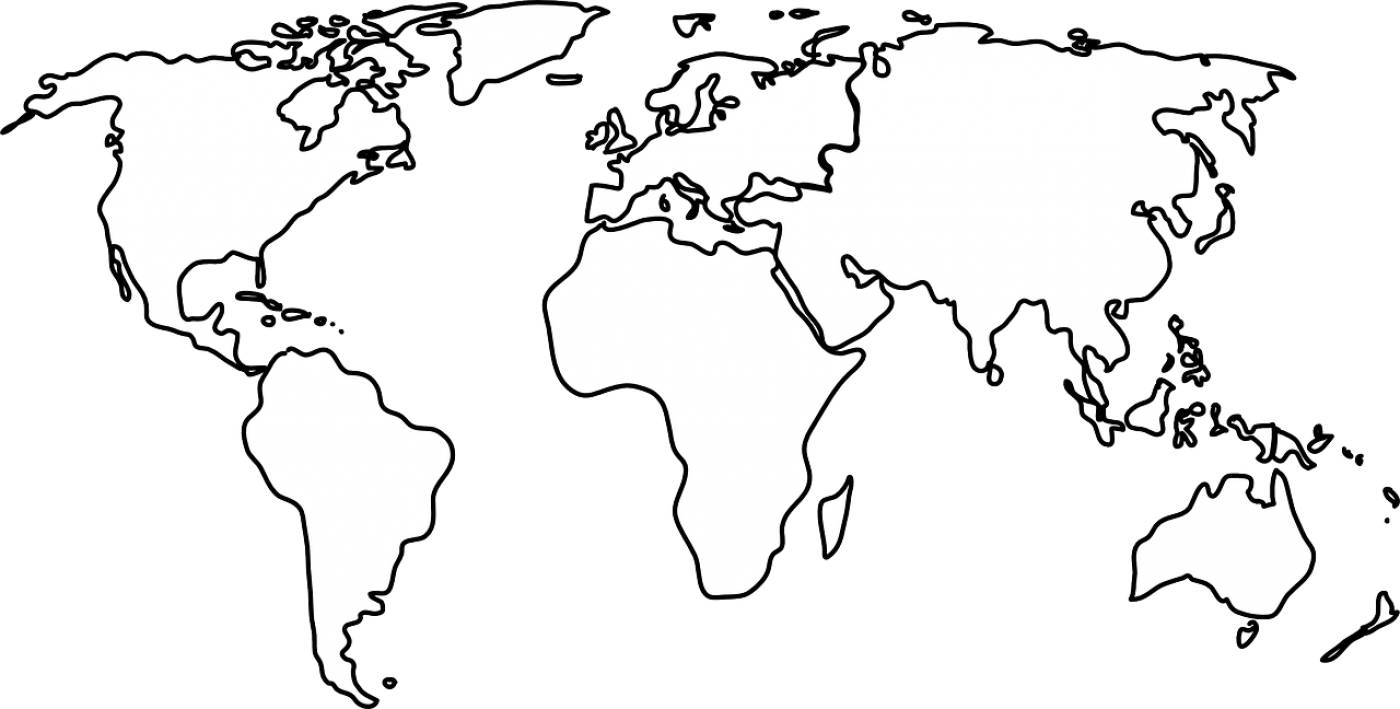 world world map earth continents  svg vector