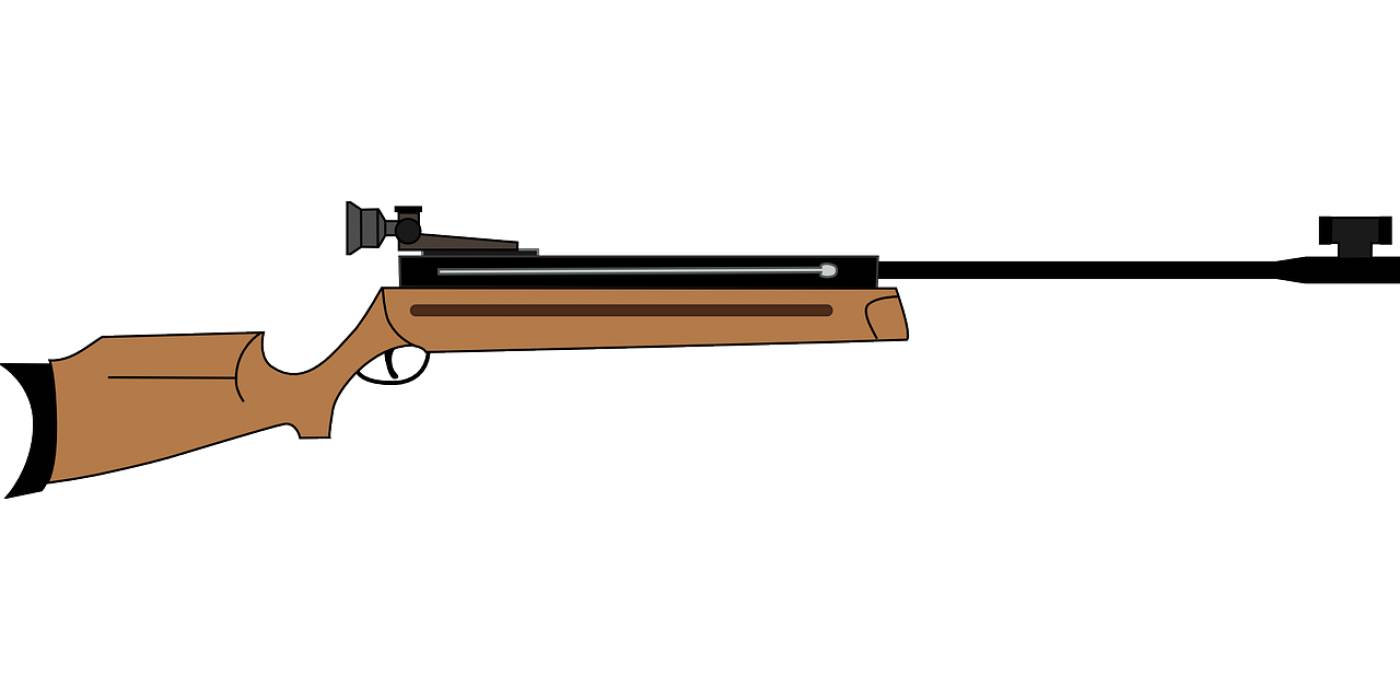 airgun gun rifle shooting weapon  svg vector