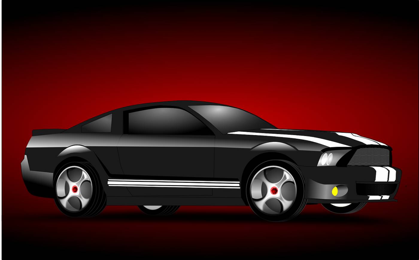 auto car ford mustang shelby  svg vector