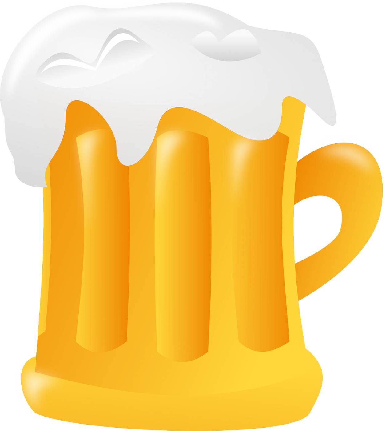 beer drink glass refreshing  svg vector