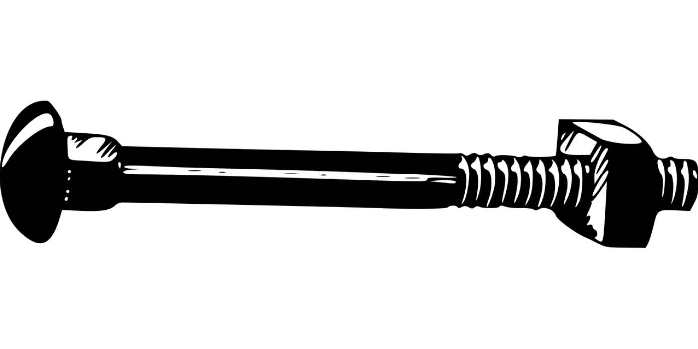 bolt fastener fixing thread  svg vector