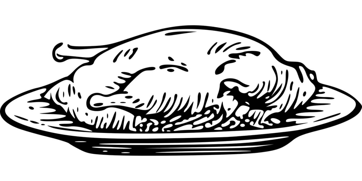 breast chicken food  svg vector