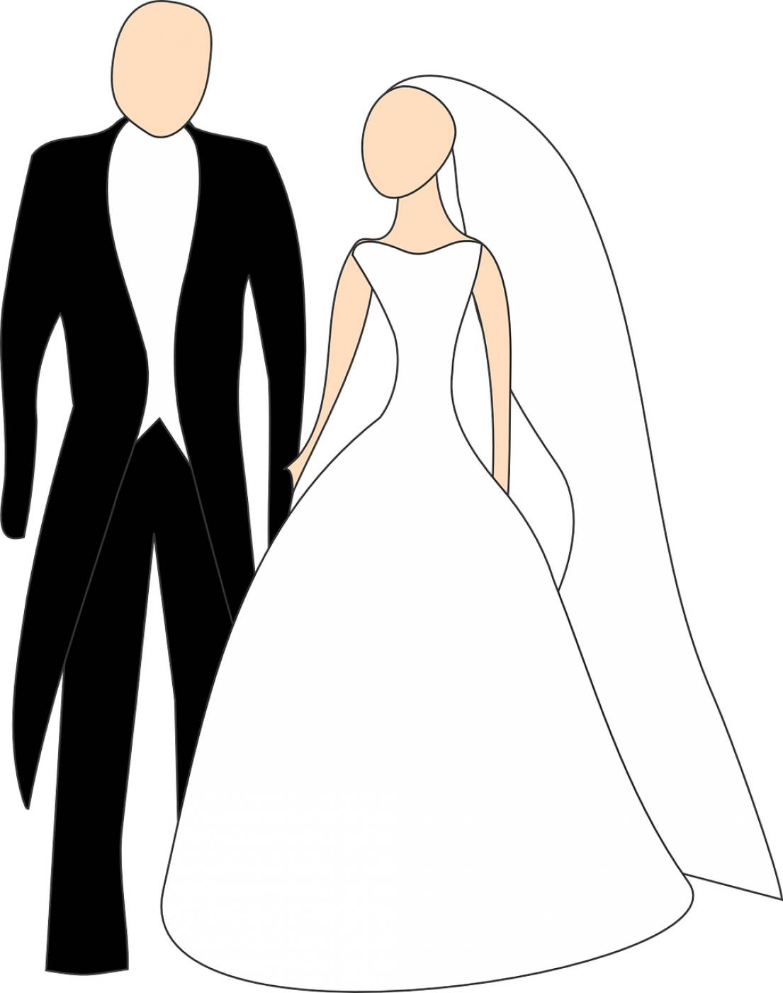 bride broom wedding dress smoking  svg vector